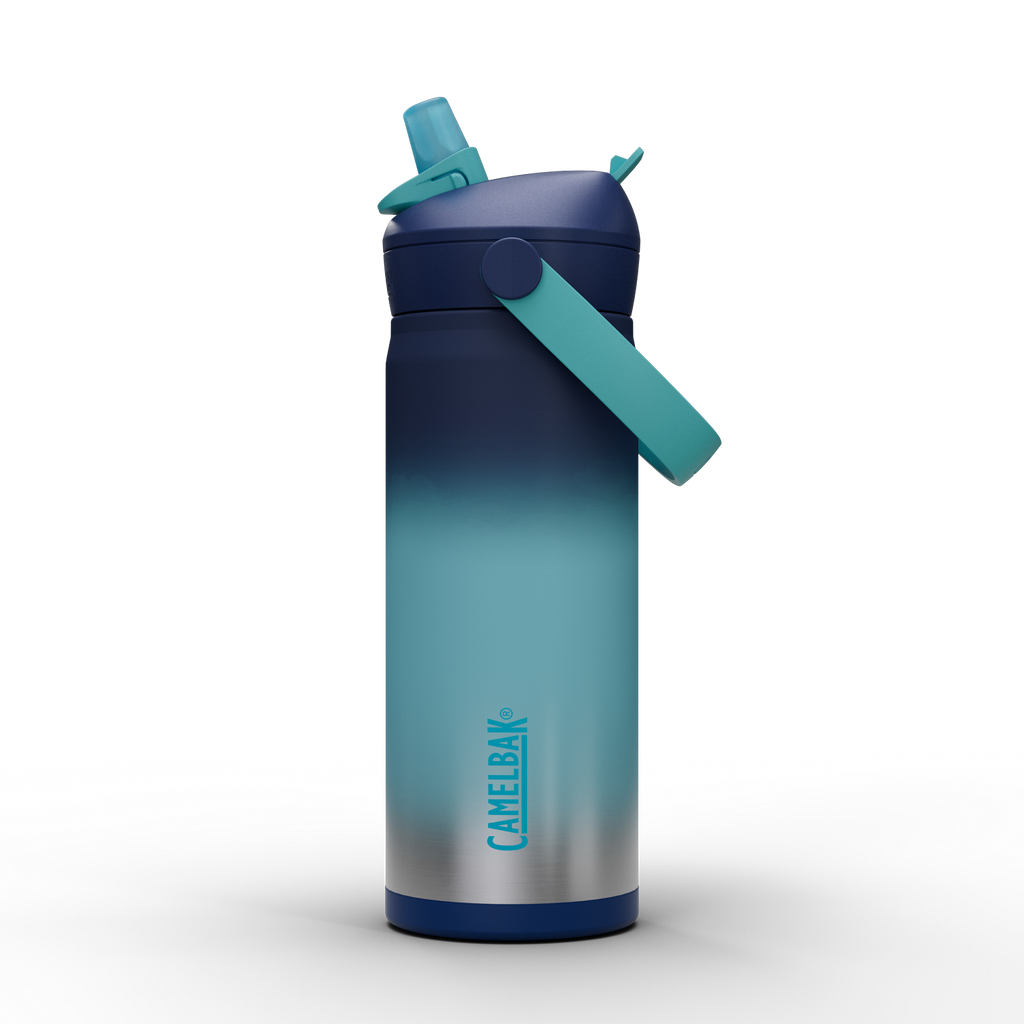 Thrive™ Flip Straw Kids 16oz Bottle, Insulated Stainless Steel O7